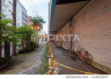An old and very beautiful building in Kushiro, Hokkaido, Japan An old and very beautiful building in Kushiro, Hokkaido, Japan 128022037
