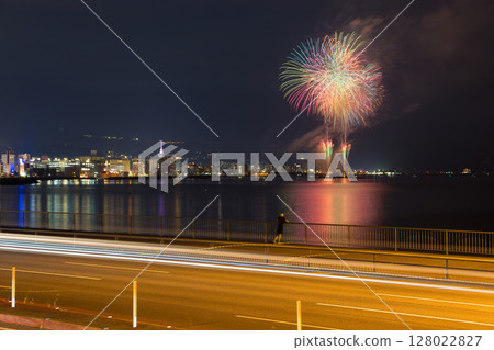 別府夏季煙火大會(大分縣別府市) 別府夏季煙火大會(大分縣別府市) 128022827