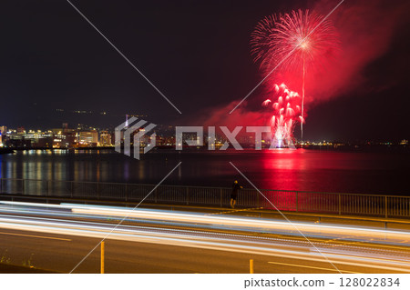 Beppu Summer Fireworks (Beppu City, Oita Prefecture) Beppu Summer Fireworks (Beppu City, Oita Prefecture) 128022834