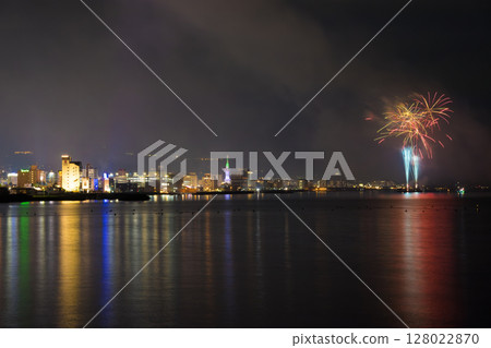 別府夏季煙火大會(大分縣別府市) 別府夏季煙火大會(大分縣別府市) 128022870