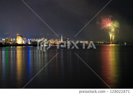 別府夏季煙火大會(大分縣別府市) 別府夏季煙火大會(大分縣別府市) 128022871