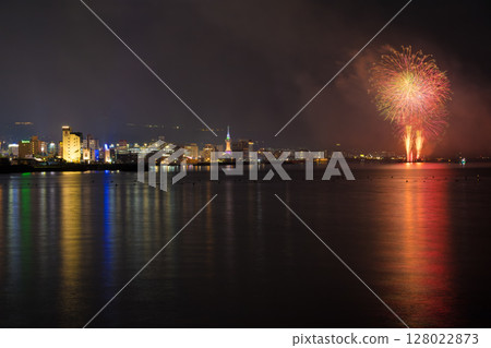 別府夏季煙火大會(大分縣別府市) 別府夏季煙火大會(大分縣別府市) 128022873