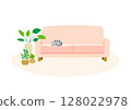 沙發與貓 128022978