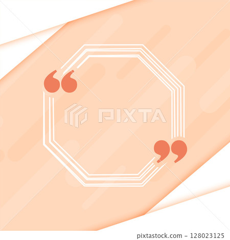 elegant quotation frame template with text space 128023125