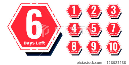 hurry up and save countdown timer with number of days left sign hurry up and save countdown timer with number of days left sign 128023288