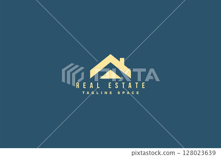 real estate house property logo template 128023639