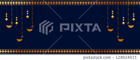 premium happy diwali occasion banner with text space premium happy diwali occasion banner with text space 128024015