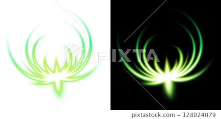 Energy Burst (transparent and black background) - Green version Energy Burst (transparent and black background) - Green version 128024079
