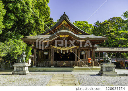 愛媛縣宇和島市宇和島和靈神社的拜殿 128025154