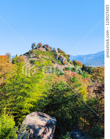 苗木城跡（秋季） 128025885