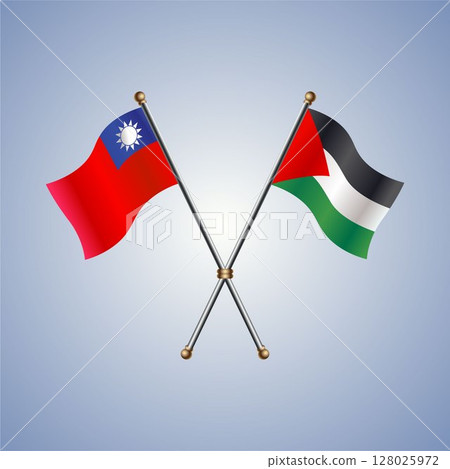 Taiwan and Palestine flag relations Taiwan and Palestine flag relations 128025972
