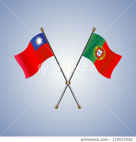 Taiwan and Portugal flag relations 128025982