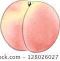 Japanese-style peach 128026027