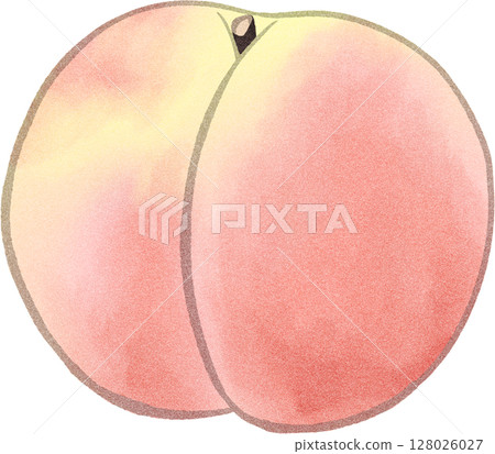 Japanese-style peach 128026027