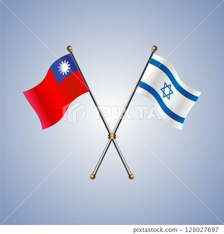 Taiwan and Israel flag relations 128027697