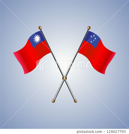 Taiwan and Western Samoa flag relations 128027705
