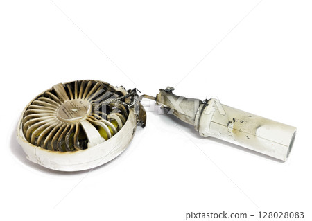 [Portable fan caught fire] 128028083
