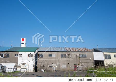 An ancient and very beautiful building in eastern Hokkaido, Japan 128029073