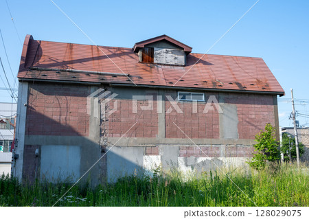 An ancient and very beautiful building in eastern Hokkaido, Japan 128029075