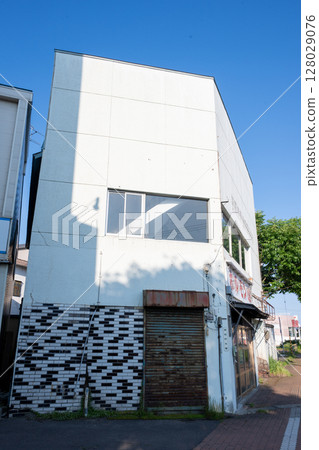 An ancient and very beautiful building in eastern Hokkaido, Japan 128029076