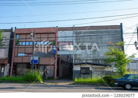 An ancient and very beautiful building in eastern Hokkaido, Japan 128029077