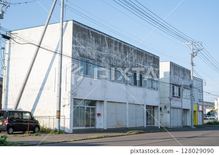 An ancient and very beautiful building in eastern Hokkaido, Japan 128029090