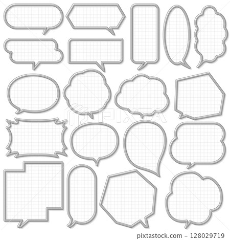 復古流行語音氣泡框帶筆記本線條可愛備忘錄註釋便利貼黑色灰色灰色單色 復古流行語音氣泡框帶筆記本線條可愛備忘錄註釋便利貼黑色灰色灰色單色 128029719