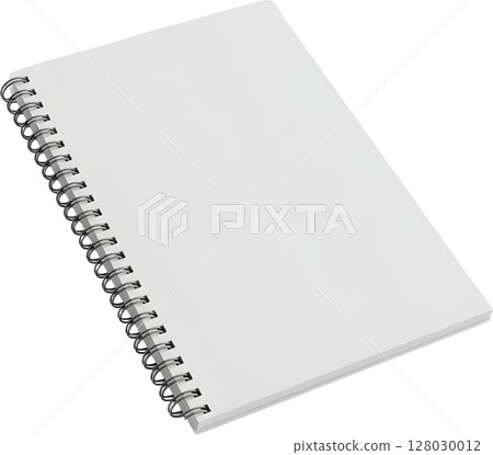 notebook isolated on white background notebook isolated on white background 128030012