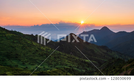 Shiga-Kusatsu Road, evening view 128030699