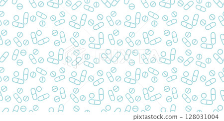 Medical icon seamless pattern/background material 128031004