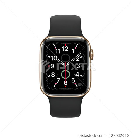 Elegant Smart Watch with Round Face Display and Interchangeable Strap for Daily Use and Fitness Monitoring 128032060