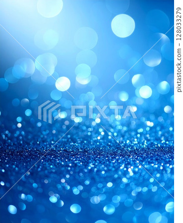 Blue Sparkle: A Dreamy World of Glitter 128033279