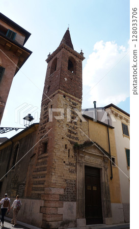 Church of Santa Santa Teresa degli Scalzi in Verona, Italy 128033706