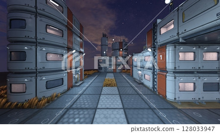 未來城市景觀 128033947