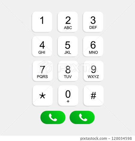 icon, phone, vector 128034598