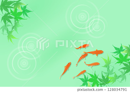 Summer image Goldfish Summer image Goldfish 128034791