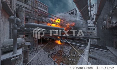 Base under attack Base under attack 128034896