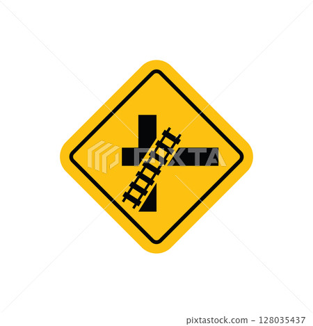 Train sign railway symbol Train sign railway symbol 128035437