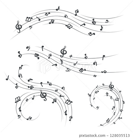 musical notes compositions 128035513