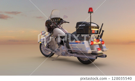 A motorcycle 128035540