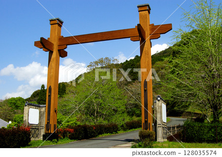 熊本縣南關町大津山自然公園北門 128035574