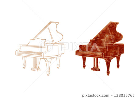 鋼琴 128035765