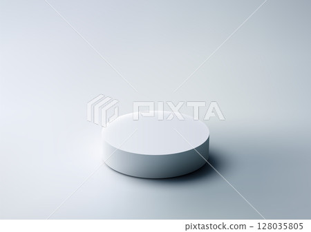 3d podium mockup with white background and soft shadows for product display, branding, or design showcase in a clean minimalist scene 3d podium mockup with white background and soft shadows for product display, branding, or design showcase in a clean minimalist scene 128035805
