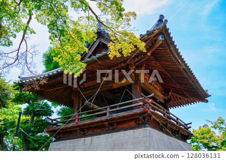 東京護國寺鐘樓 江戶時代中期建造的文化遺產 128036131