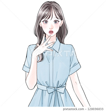 Female in her 20s (neat)_surprise 128036833