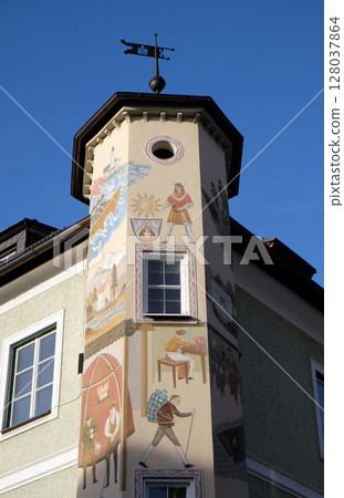 House in St. Gilgen on Wolfgang See lake, Austria House in St. Gilgen on Wolfgang See lake, Austria 128037864