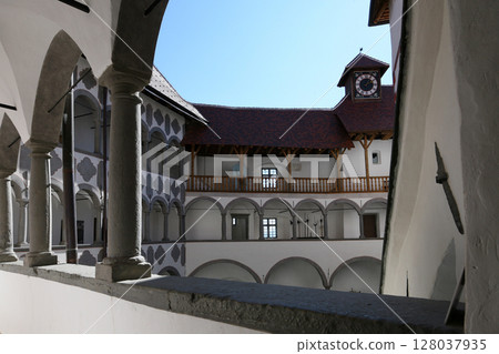 Veliki Tabor, castle in northwest Croatia, dating from the 12th century, 128037935