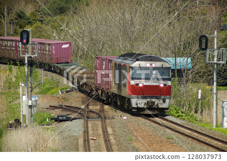 北海道的貨運列車 128037973