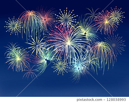 五彩繽紛的煙火 2/5 128038993