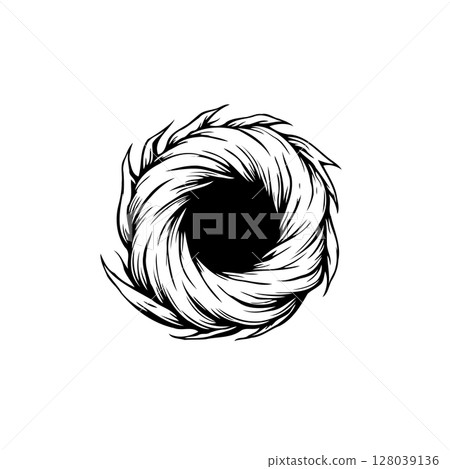 Abstract vortex design with swirling lines creating a captivating and dynamic effect Abstract vortex design with swirling lines creating a captivating and dynamic effect 128039136